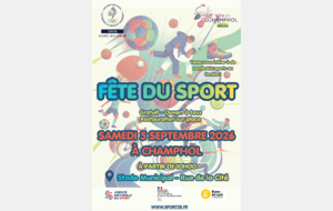 FETE DU SPORT SAMEDI 5 SEPTEMBRE 2026