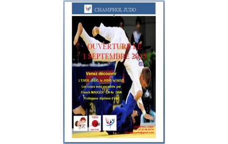 NOUVEAU A CHAMPHOL à partir du 1 septembre 2015  