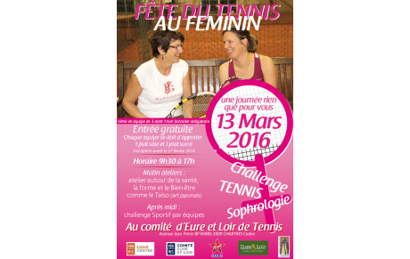 JOURNÉE DE LA FEMME &quot;FÊTE DU TENNIS AU FÉMININ&quot; 