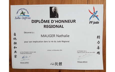 DISTINCTION REGIONAL 2018